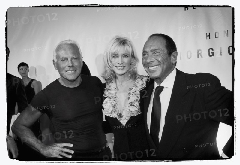 09/00/2003. **EXCLUSIVE** Giorgio Armani receives first the "Rodeo Drive Walk of Style" prize