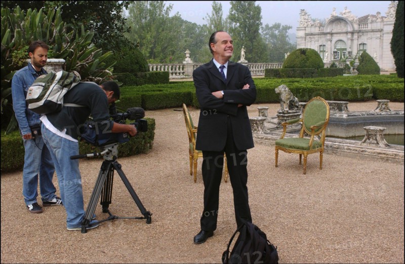10/00/2003. Frederic Mitterrand, programs director of French-speaking channel TV5.