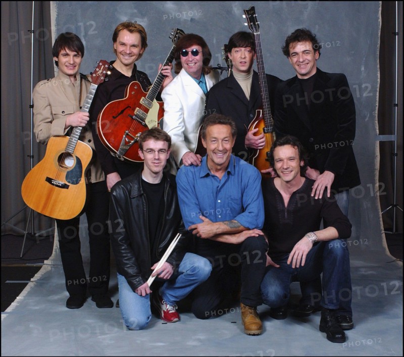 01/10/2004. EXCLUSIVE. France's 50 favorite celebs star in Michel Drucker's TV show "Vos Francais de coeur"