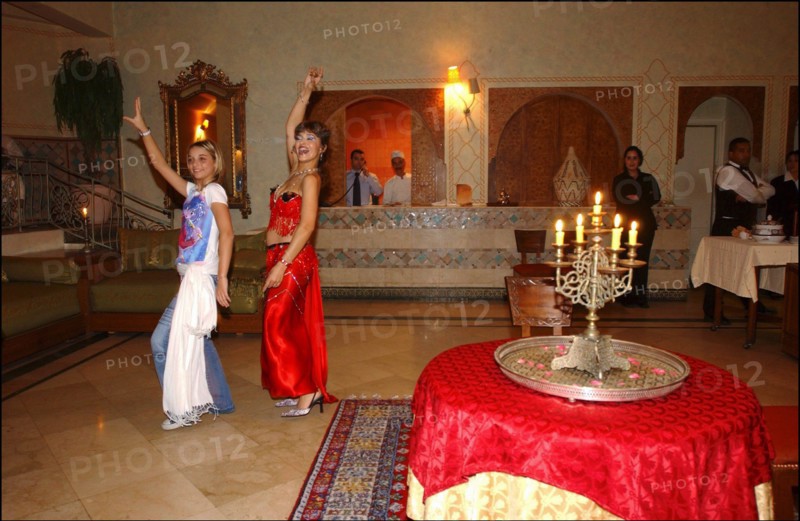 01/00/2004. French singer Priscilla shooting her new clip
