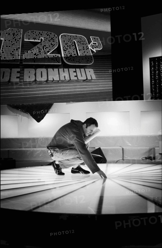 02/07/2004. Exclusive: Rehearsal for the Recording of "120 minutes de bonheur special humour" TV Show presented by Arthur.