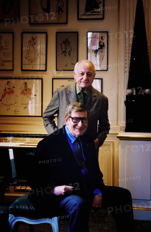 03/00/2004. Legendary fashion designer Yves Saint Laurent opens a museum dedicated to his past work
