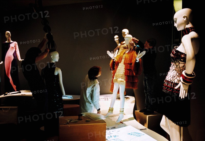 03/00/2004. Legendary fashion designer Yves Saint Laurent opens a museum dedicated to his past work