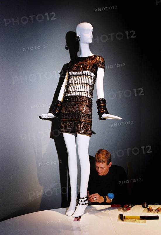 03/00/2004. Legendary fashion designer Yves Saint Laurent opens a museum dedicated to his past work