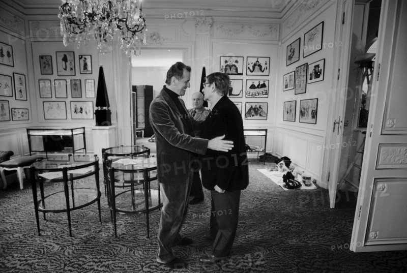 03/00/2004. Legendary fashion designer Yves Saint Laurent opens a museum dedicated to his past work