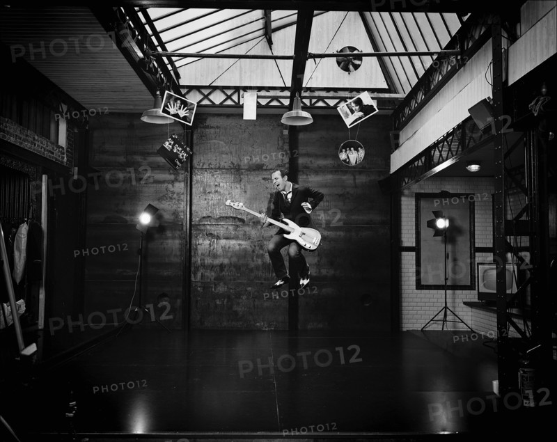 03/00/2004.  Close-up of French singer Calogero;
