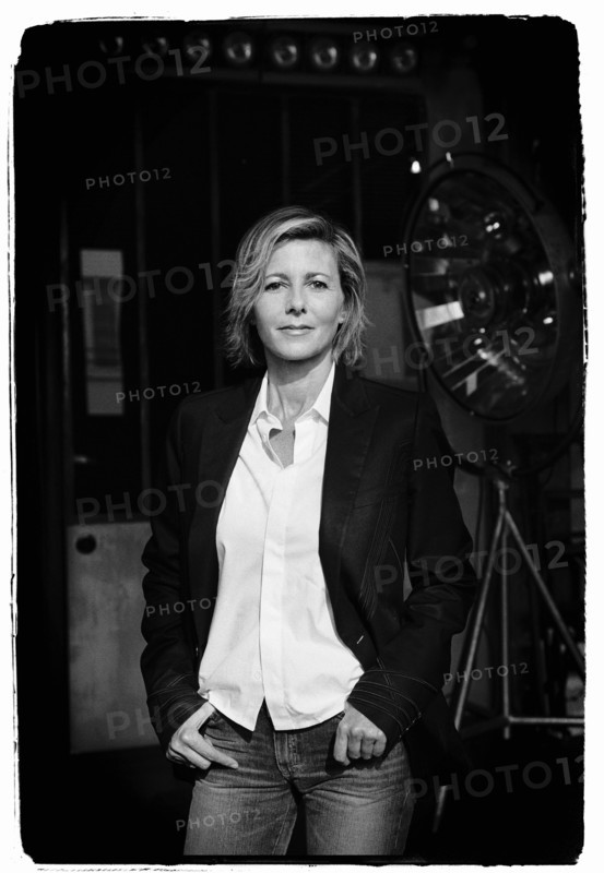 06/00/2004. Close-up Claire Chazal.