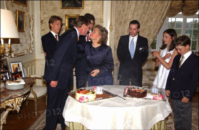 04/18/2004. EXCLUSIVE. The Grand Ducal family of Luxembourg celebrates the birthdays of Grand Duke Henri and his son Prince Sebastien.
