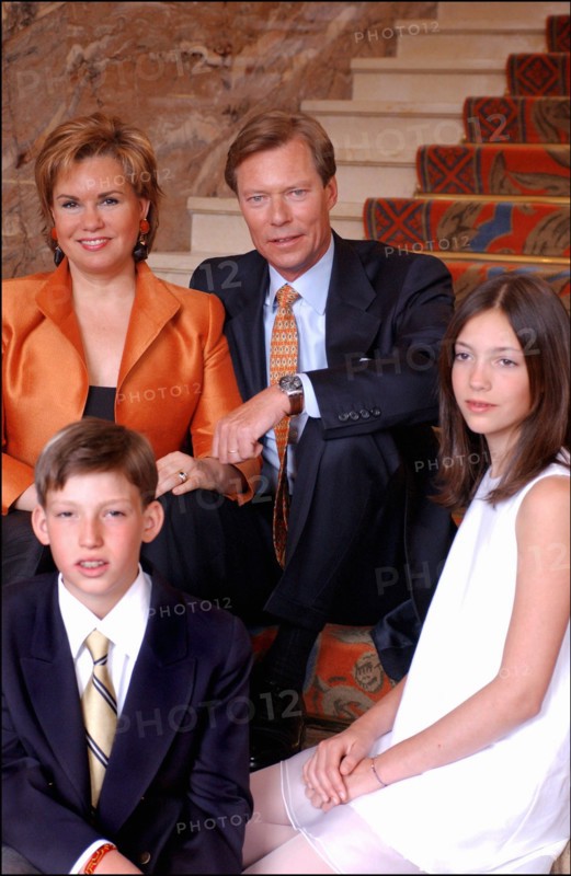 04/18/2004.  The Grand Ducal family of Luxembourg celebrates the birthdays of Grand Duke Henri and his son Prince Sebastien.