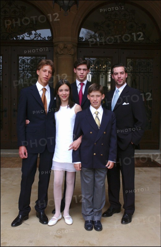 04/18/2004.  The Grand Ducal family of Luxembourg celebrates the birthdays of Grand Duke Henri and his son Prince Sebastien.