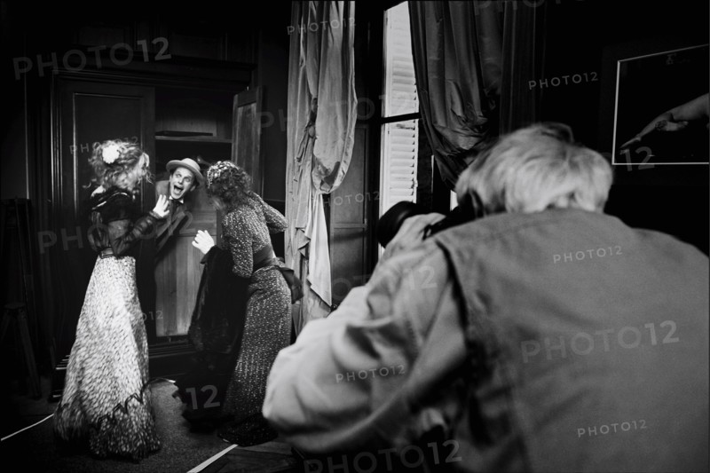 11/00/2005. Tournage "Un fil à la patte" de Michel DEVILLE