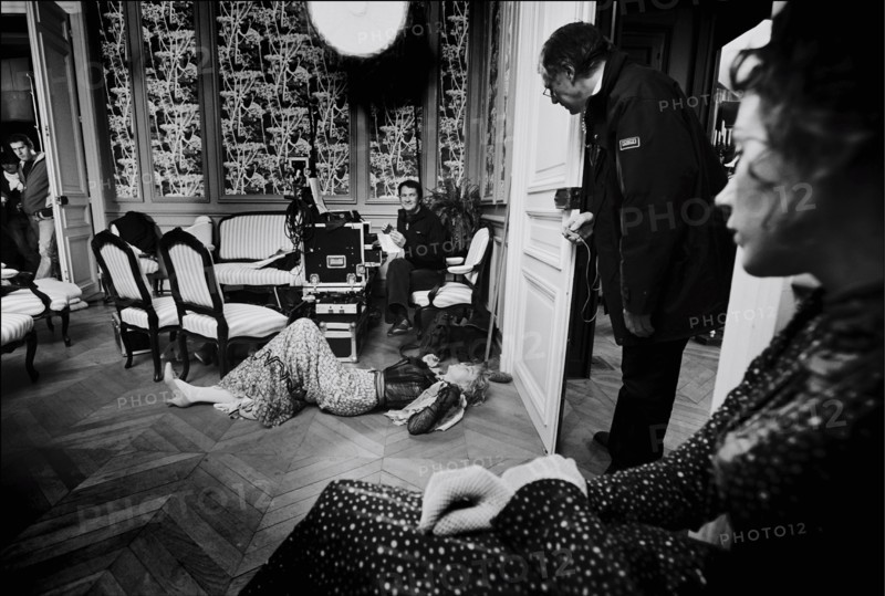 11/00/2005. Tournage "Un fil à la patte" de Michel DEVILLE