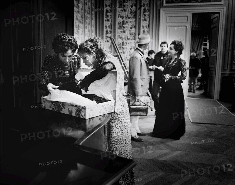 11/00/2005. Tournage "Un fil à la patte" de Michel DEVILLE