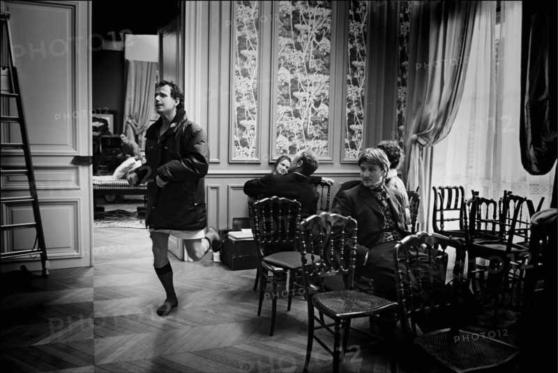 11/00/2005. Tournage "Un fil à la patte" de Michel DEVILLE