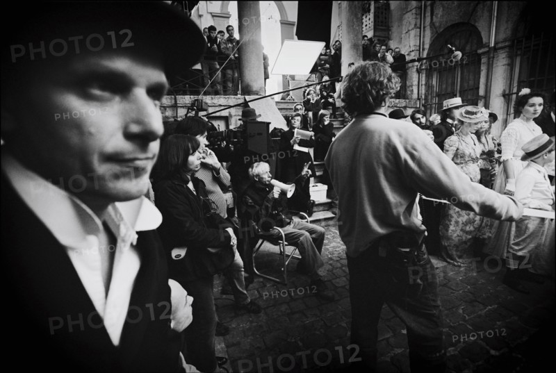 11/00/2005. Tournage "Un fil à la patte" de Michel DEVILLE