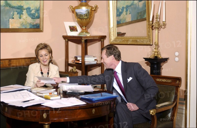 03/00/2005.  At home with the Grand-Ducal Family of Luxembourg.