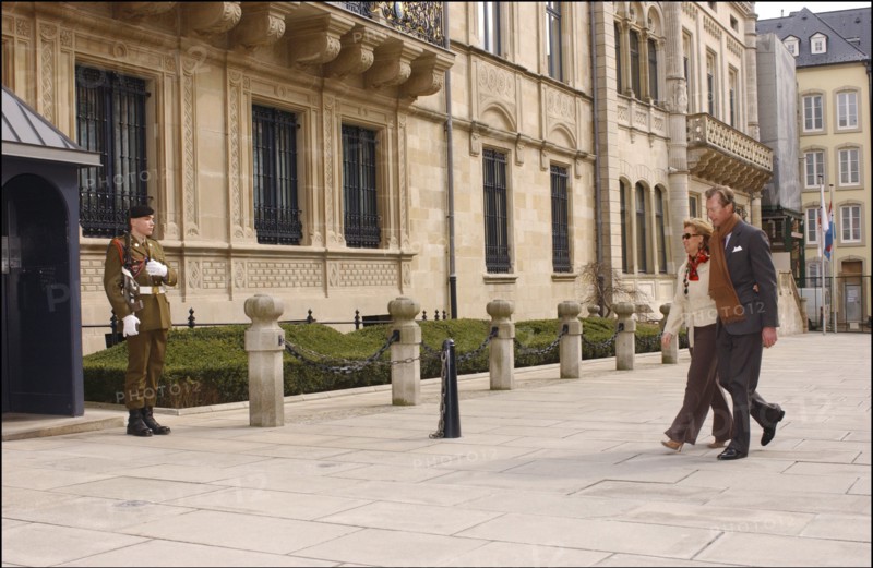 03/00/2005.  At home with the Grand-Ducal Family of Luxembourg.