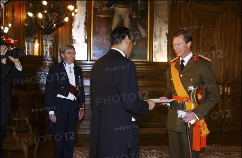 03/00/2005.  At home with the Grand-Ducal Family of Luxembourg.