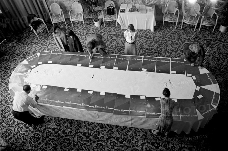 05/13/2005. 58th Cannes film festival - Behind the Scene.
