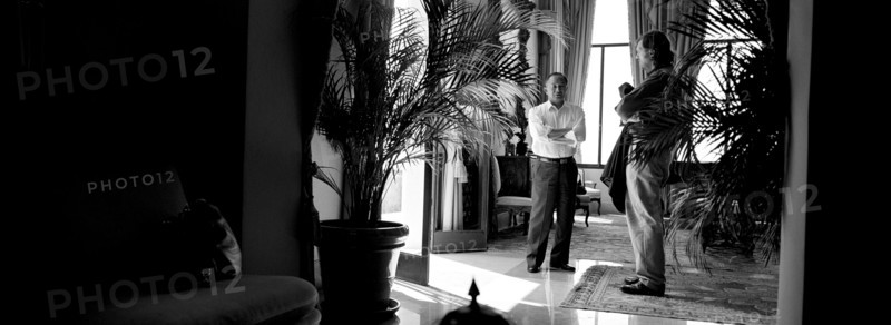05/21/2005. 58th Cannes film festival - Behind the scenes.