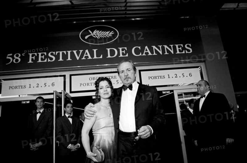05/21/2005. 58th Cannes film festival - Behind the scenes.