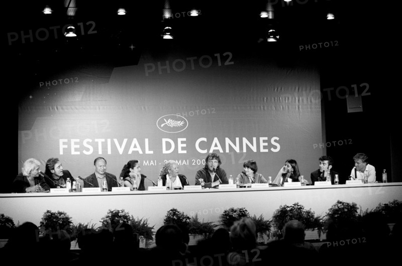 05/21/2005. 58th Cannes film festival - Behind the scenes.