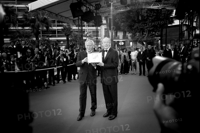 05/21/2005. 58th Cannes film festival - Behind the scenes.