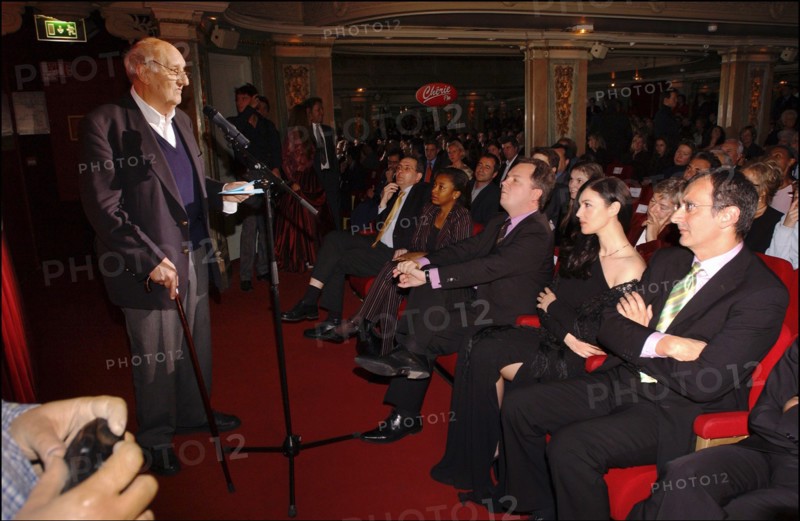 04/25/2005. EXCLUSIVE. Monica Bellucci's wax likeness unveiled at the Grevin wax museum.