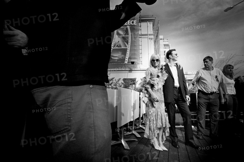 05/16/2005. 58th Cannes film festival - Sharon Stone pour Studio Magazine.