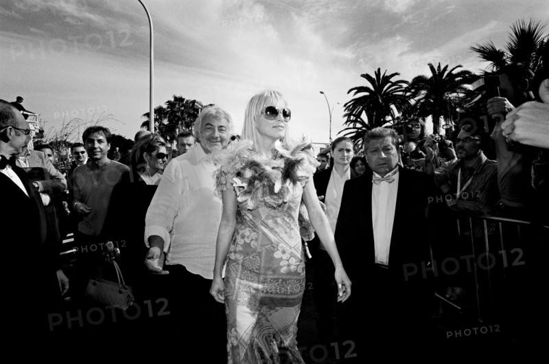 05/16/2005. 58th Cannes film festival - Sharon Stone pour Studio Magazine.