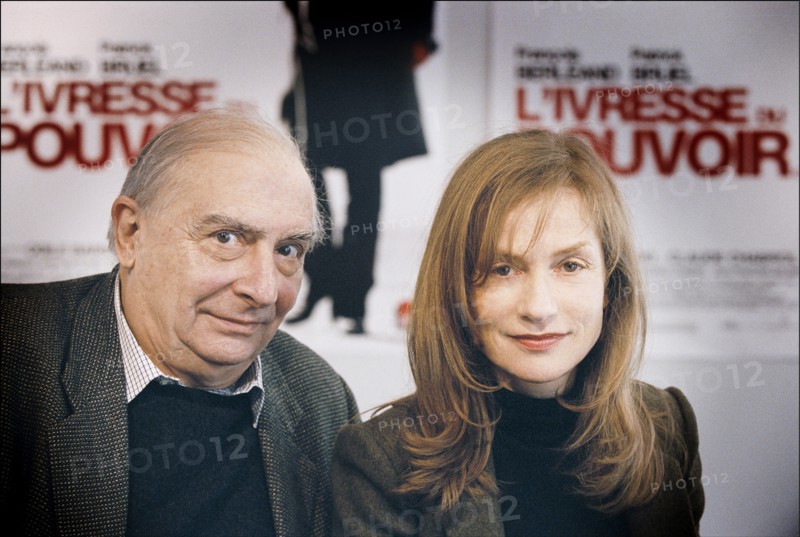31/01/2006. Conference de presse du film "L'ivresse du pouvoir" de Claude Chabrol.