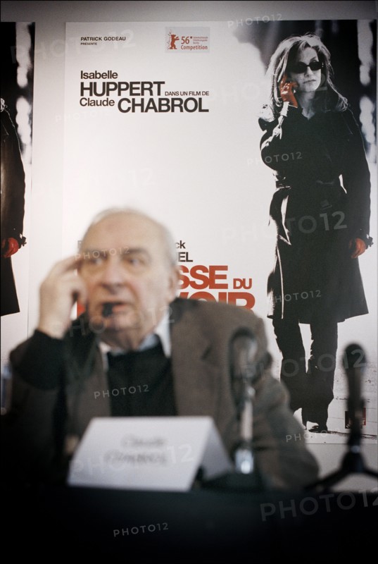 31/01/2006. Conference de presse du film "L'ivresse du pouvoir" de Claude Chabrol.