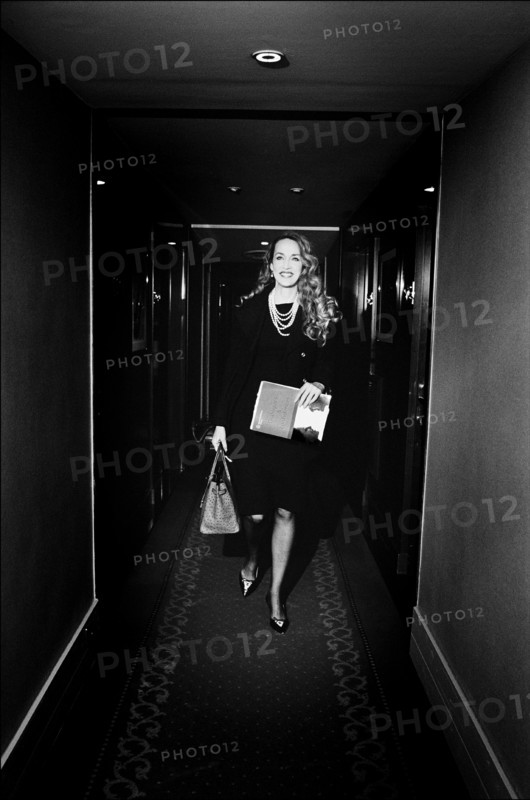 04/05/2006. EXCLUSIVE: Jerry Hall, ambassadress of the Bayer Health Care program.