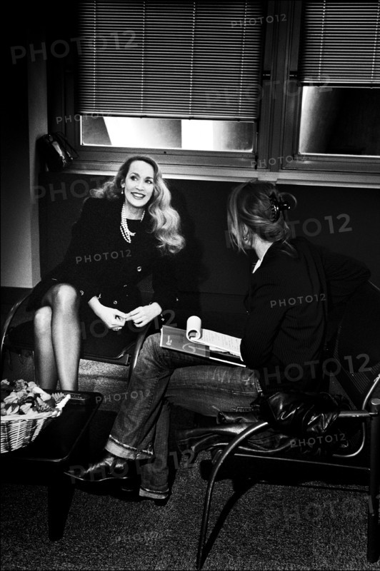 04/05/2006. EXCLUSIVE: Jerry Hall, ambassadress of the Bayer Health Care program.