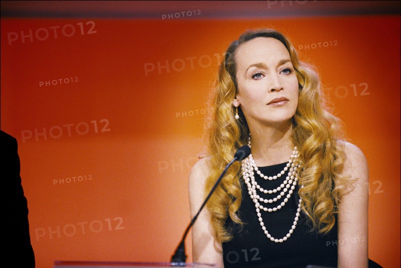 04/05/2006. EXCLUSIVE: Jerry Hall, ambassadress of the Bayer Health Care program.