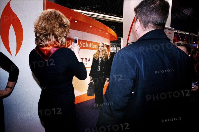 04/05/2006. EXCLUSIVE: Jerry Hall, ambassadress of the Bayer Health Care program.