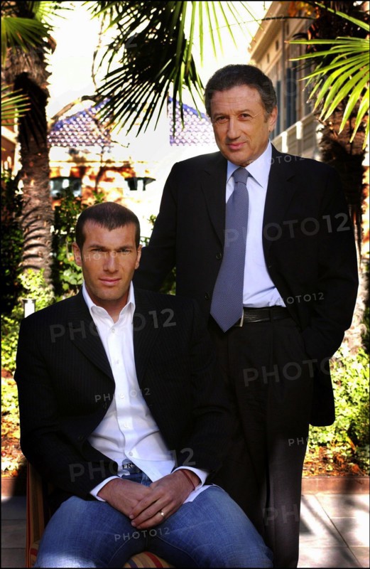 Zinedine Zidane et Michel Drucker