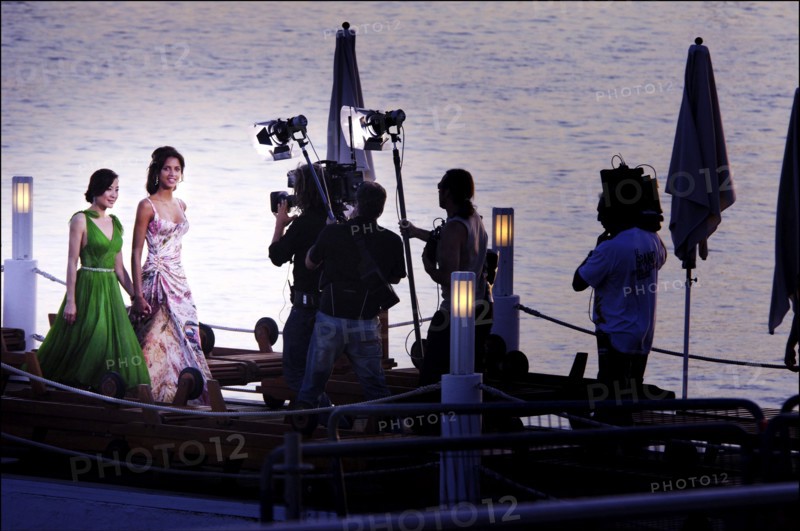 05/18/2006. 59th Cannes Film Festival, TV sets.