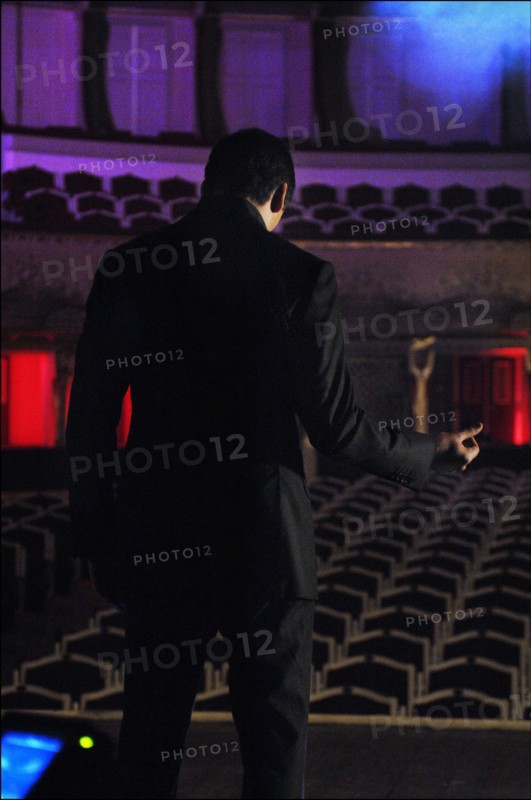 03/00/2007. Dany Brillant on the set of his video : 'Histoire d'Amour'.