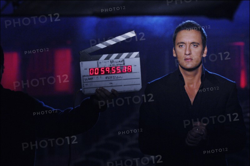 03/00/2007. Dany Brillant on the set of his video : 'Histoire d'Amour'.
