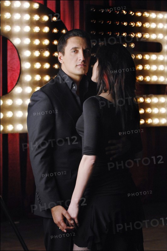 03/00/2007. Dany Brillant on the set of his video : 'Histoire d'Amour'.