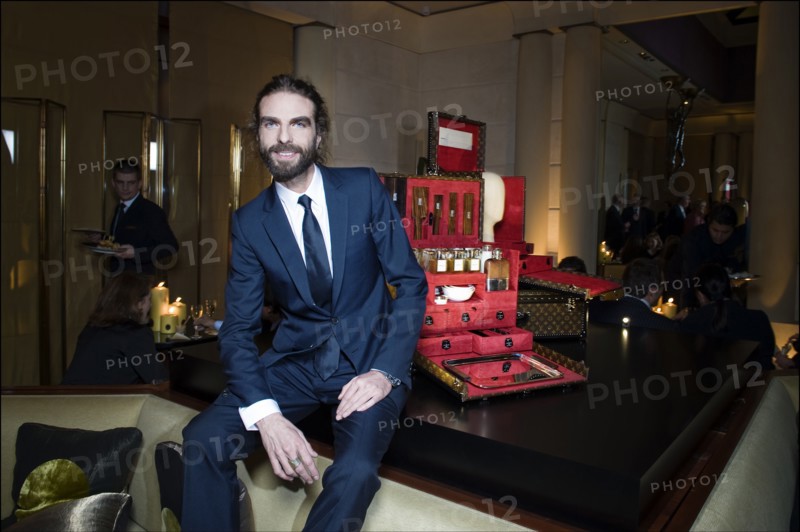12/03/2008. John Nollet, hair stylist at the launching his campaign 'hair room service around the world'.