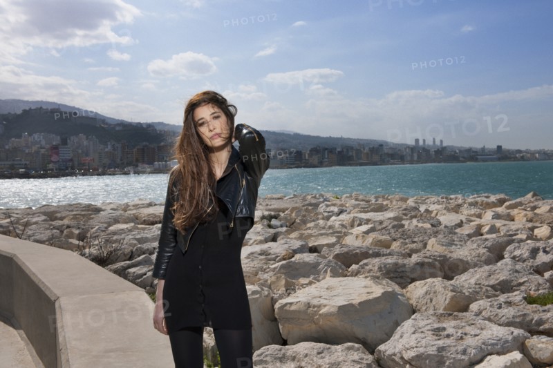 02/00/2009. EXCLUSIF. Yara Lapidus, franco libanese singer.