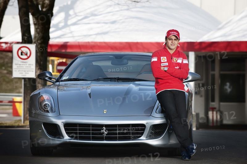 02/00/2009. EXCLUSIVE- Felipe Massa at Ferrari headquaters in Maranello Italy.