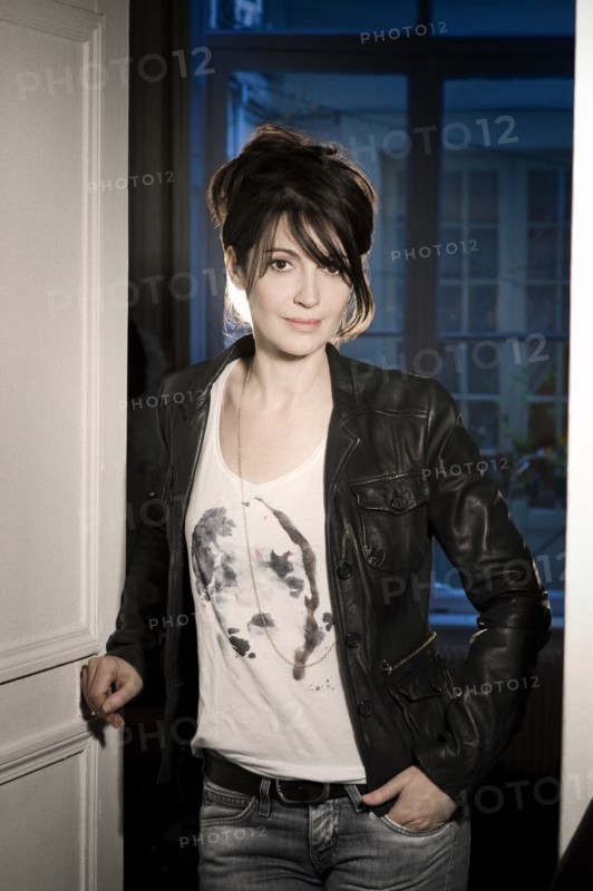 03/14/2009. Exclusive. Close up of French actress and director Zabou Breitman.