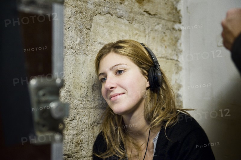 Tournage du film d'Amanda Sthers "Je vais te manquer"