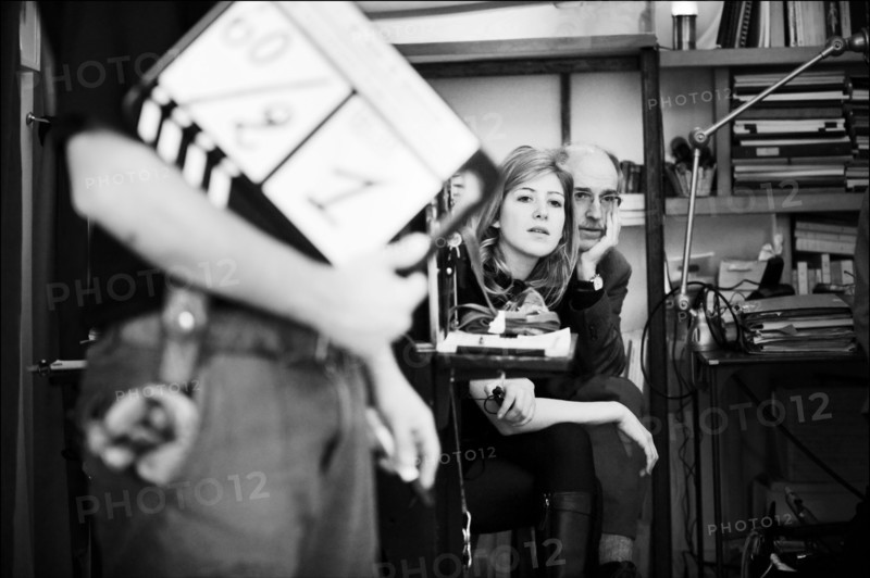 Tournage du film d'Amanda Sthers "Je vais te manquer"