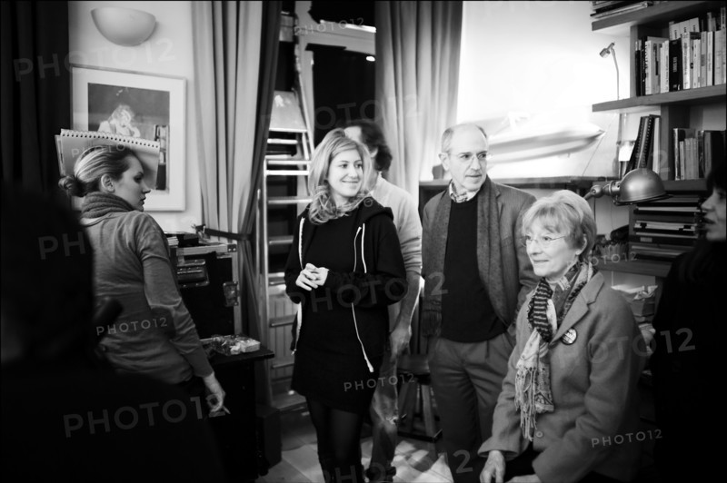 06/00/2009 - - On the set of the movie "Je vais te manquer ", written and directed by Amanda Sthers.