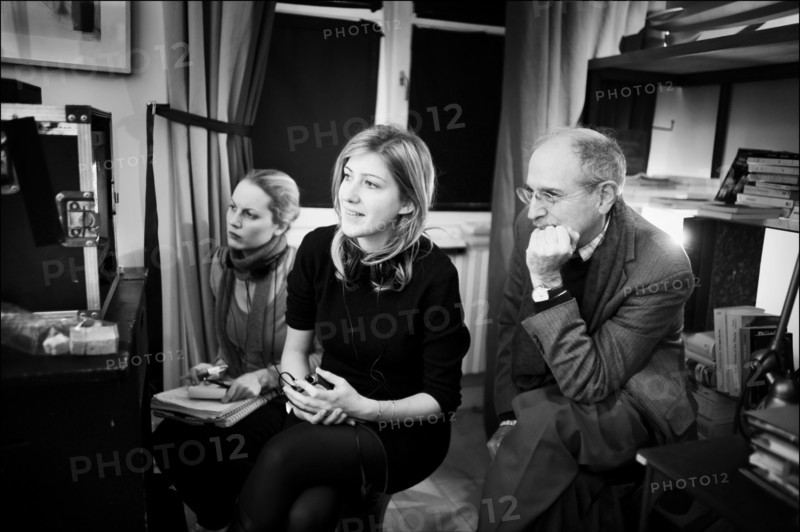 06/00/2009 - - On the set of the movie "Je vais te manquer ", written and directed by Amanda Sthers.