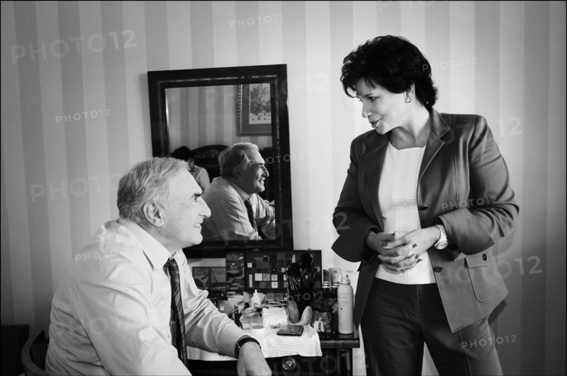 Dominique Strauss-Kahn and Anne Sinclair.